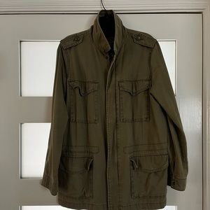 - Women’s Utility/Surplus Jacket (Army Green)